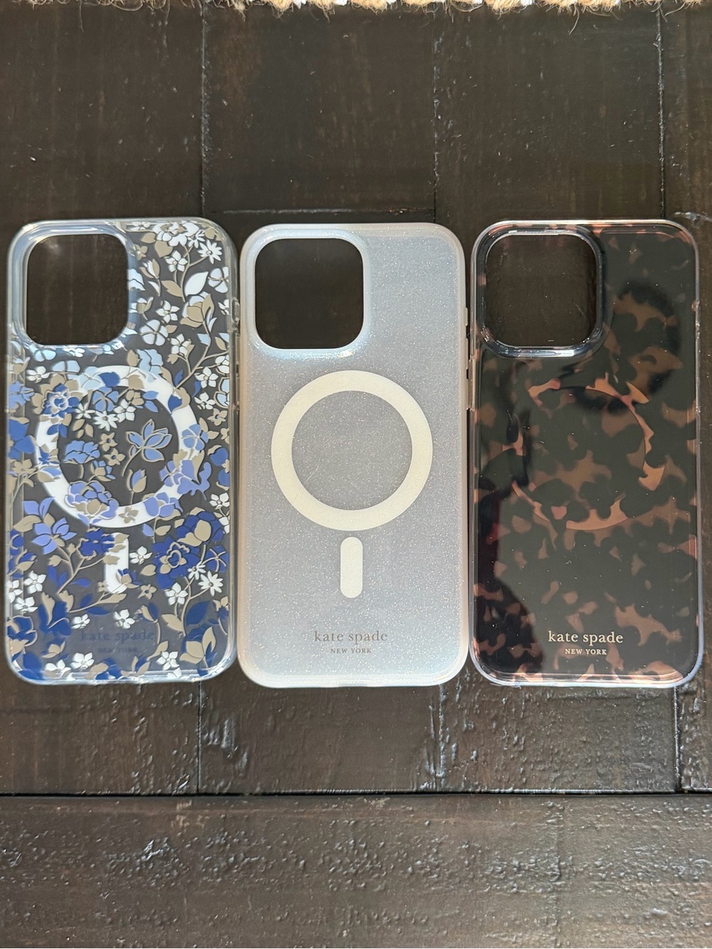 (3) kate spade iPhone 15 pro max phone cases